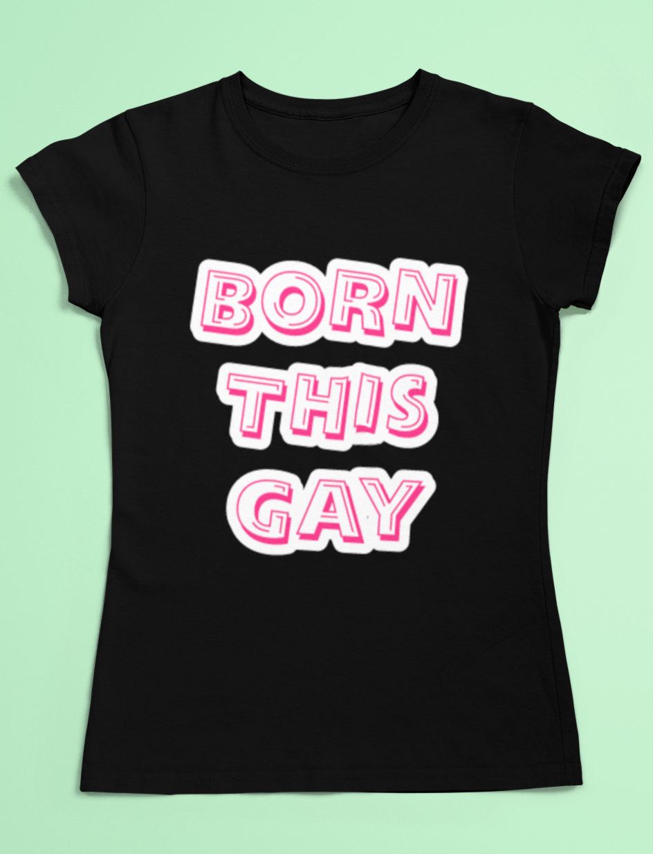 Gay Pride t-shirt - Born this gay