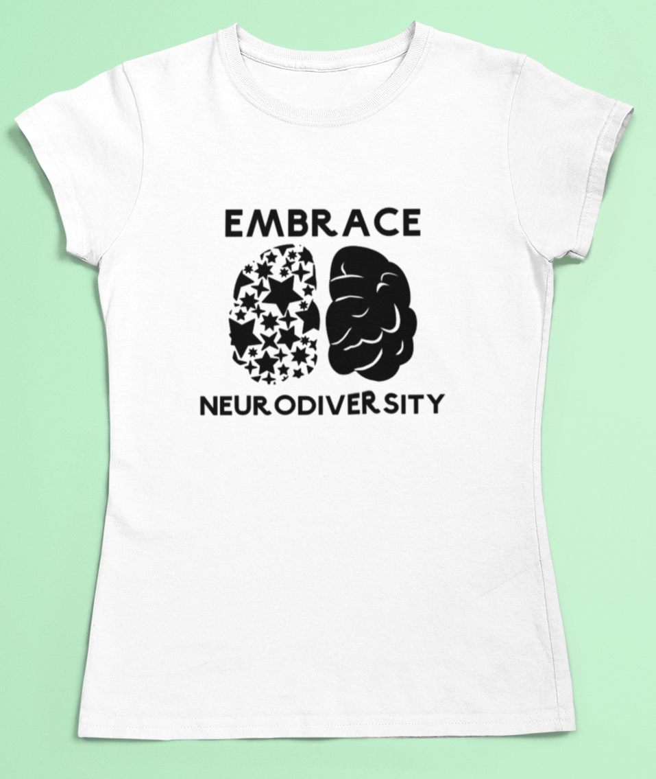 Embrace neurodiversity t-shirt