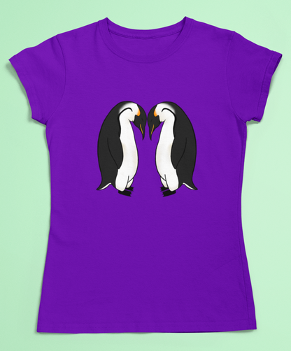 Penguin t-shirt - In love penguins t-shirt