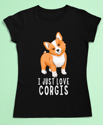 I Just Love Corgis t-shirt - Corgi lover t-shirt