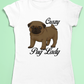 Crazy pug lady, dog lover t-shirt