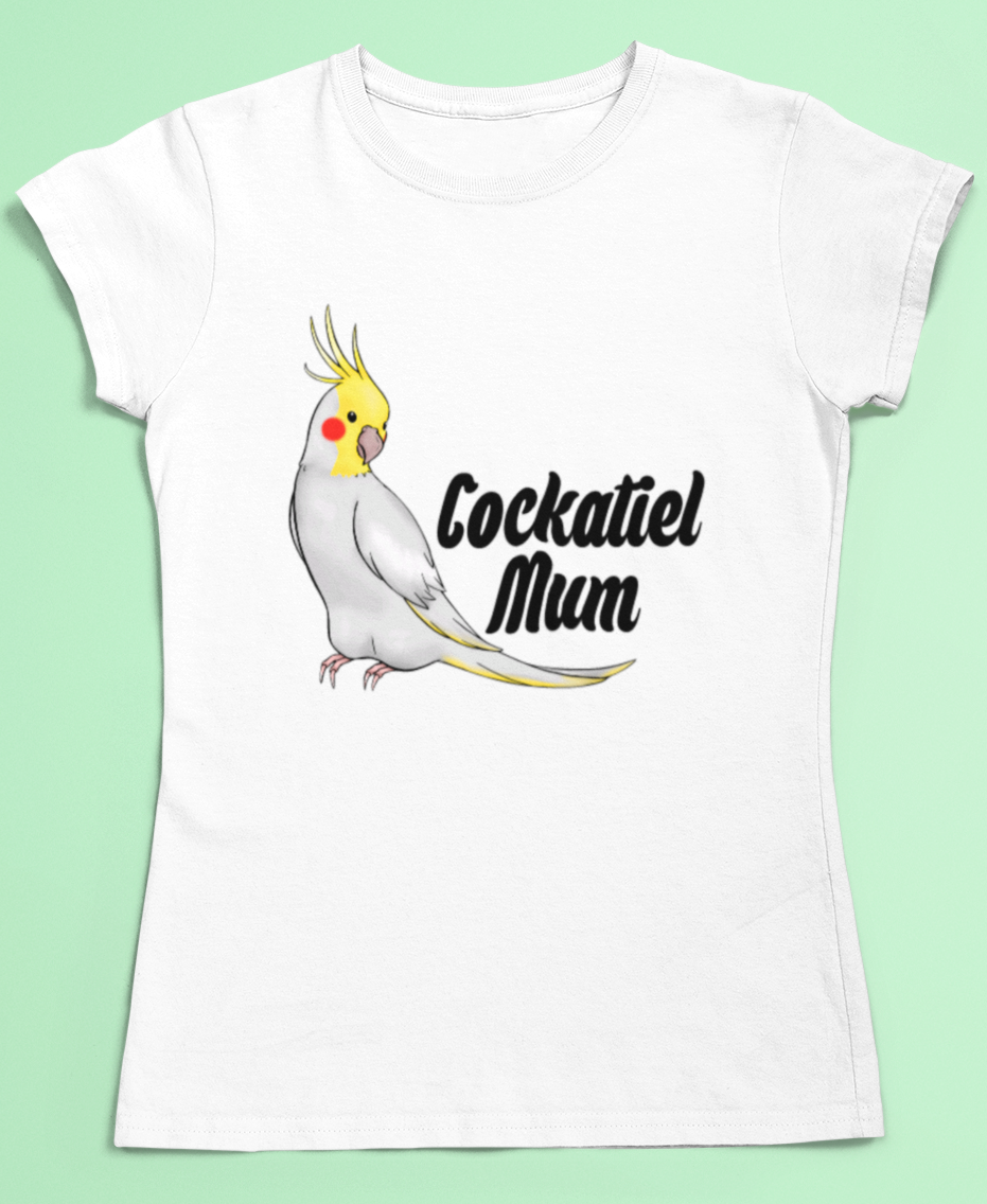 Cockatiel Mum T-Shirt