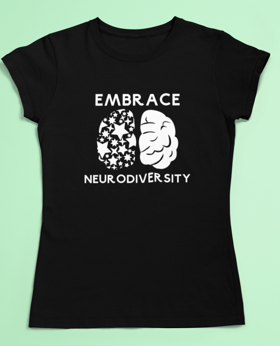 Embrace neurodiversity t-shirt