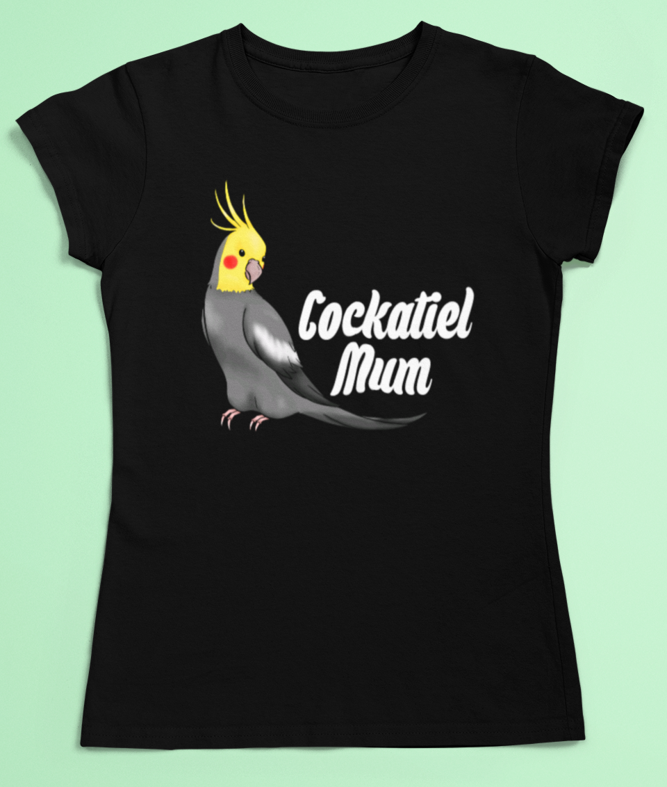 Cockatiel Mum T-Shirt