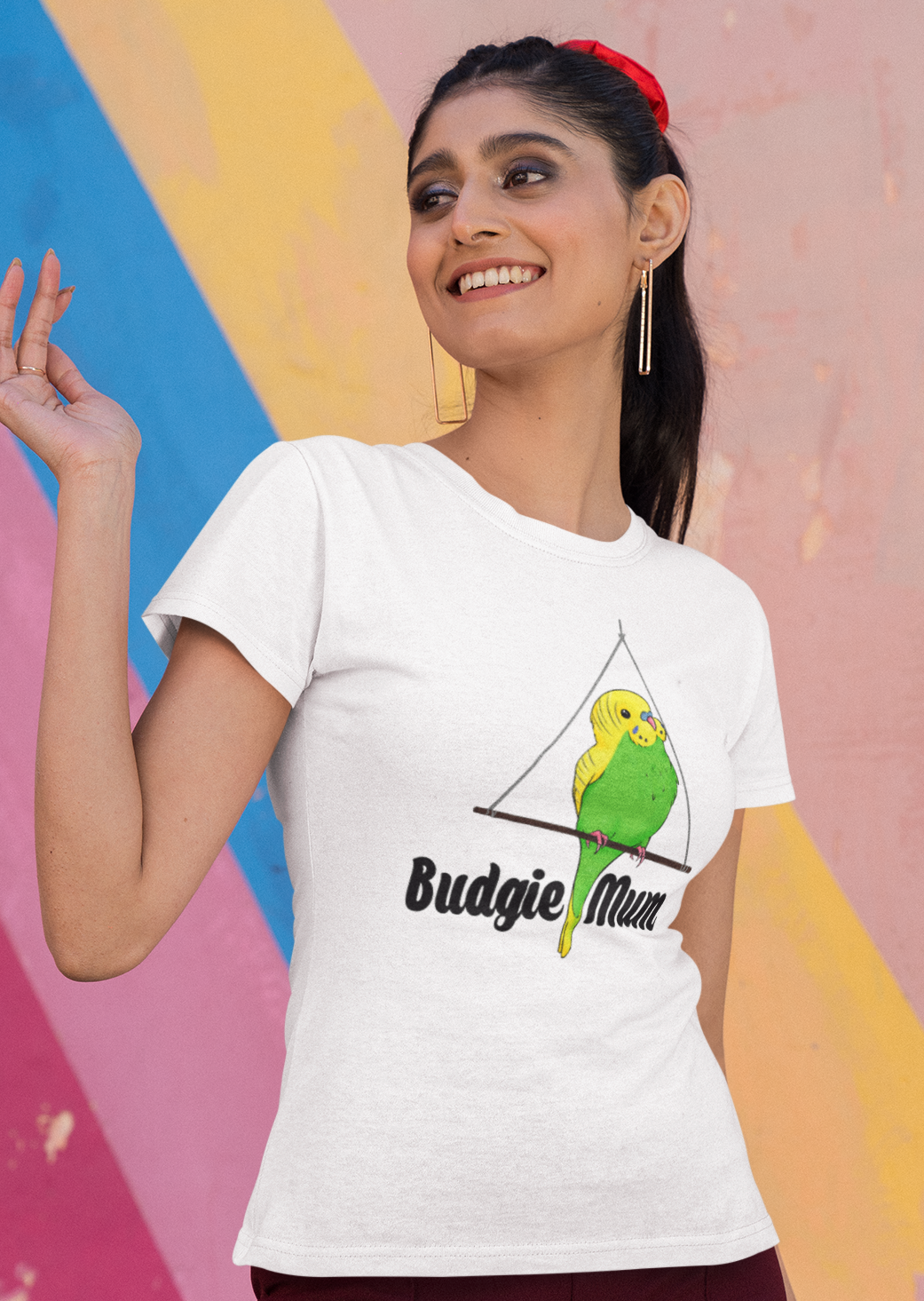 Budgie Mum T-Shirt