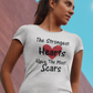 Heart disease awareness t-shirt