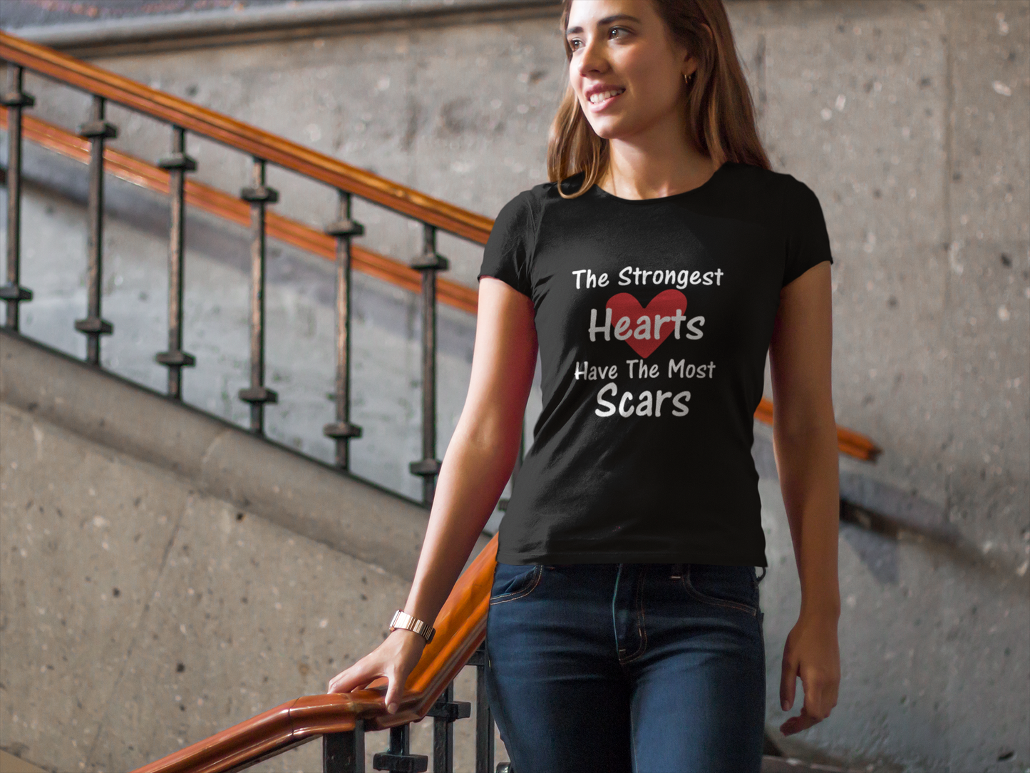 Heart disease awareness t-shirt