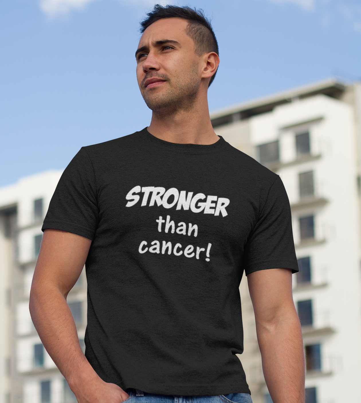 Cancer warrior t-shirt - stronger than cancer