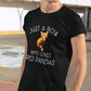 Red panda t-shirt -  Just a boy/girl who loves red pandas - black
