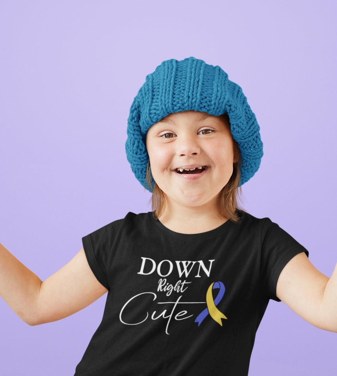 Down syndrome t-shirt - Down right cute