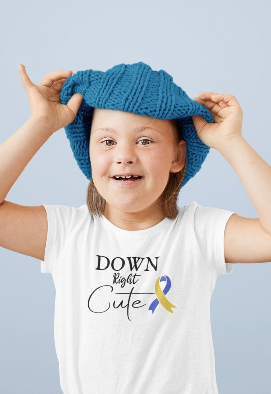 Down syndrome t-shirt - Down right cute