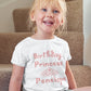 Personalised birthday princess t-shirt