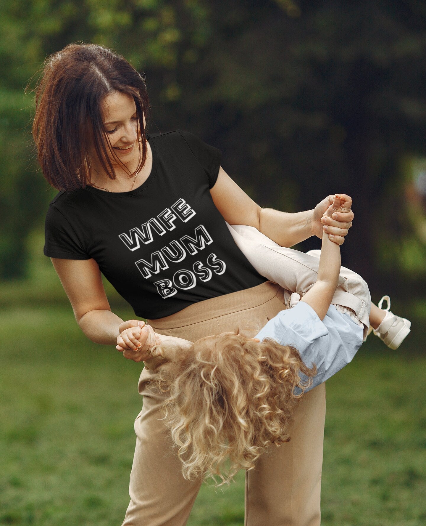 Mum t-shirt, Wife Mum Boss