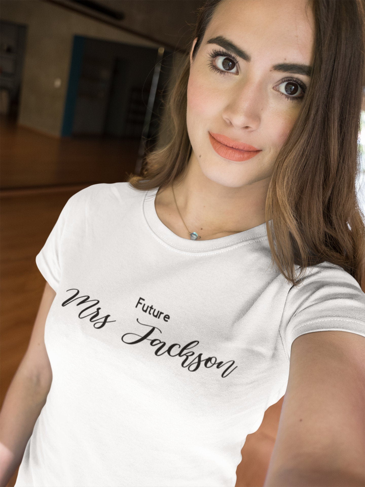 Personalised future Mrs t-shirt