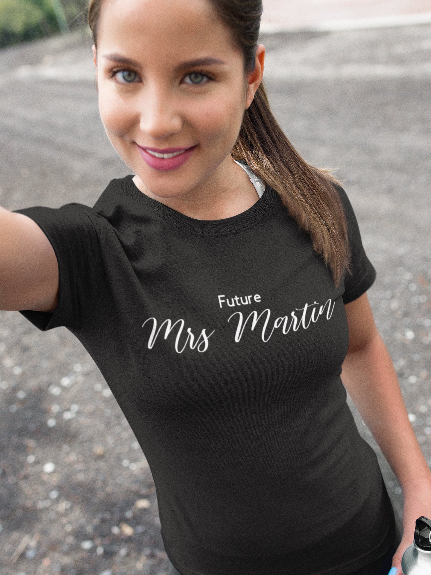 Personalised future Mrs t-shirt