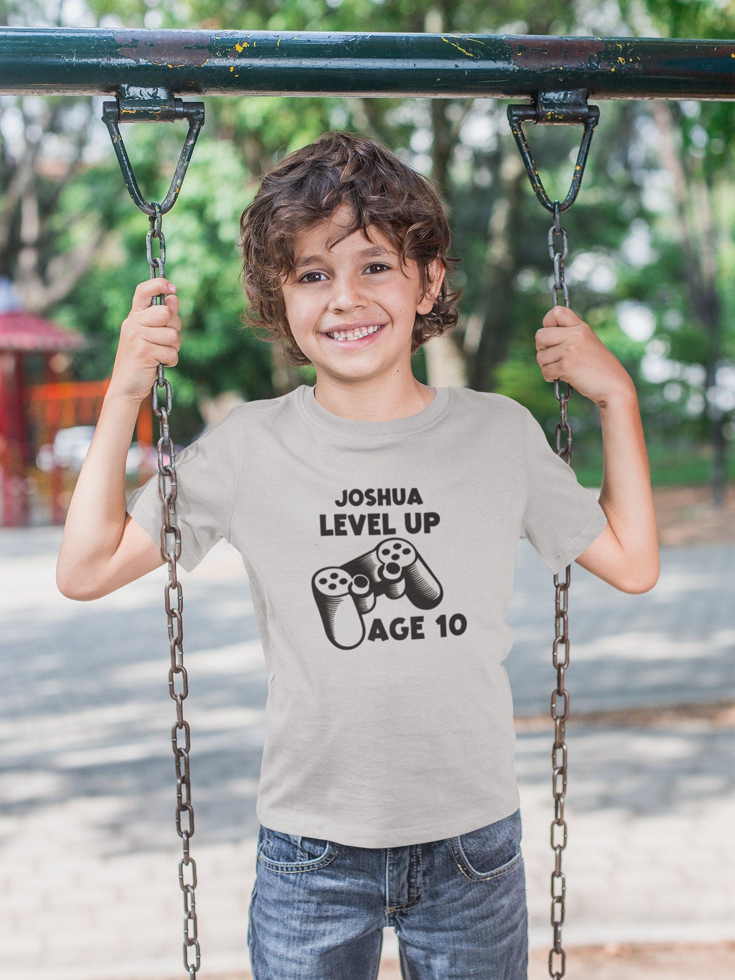 Personalised birthday gaming t-shirt