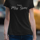 Personalised future Mrs t-shirt