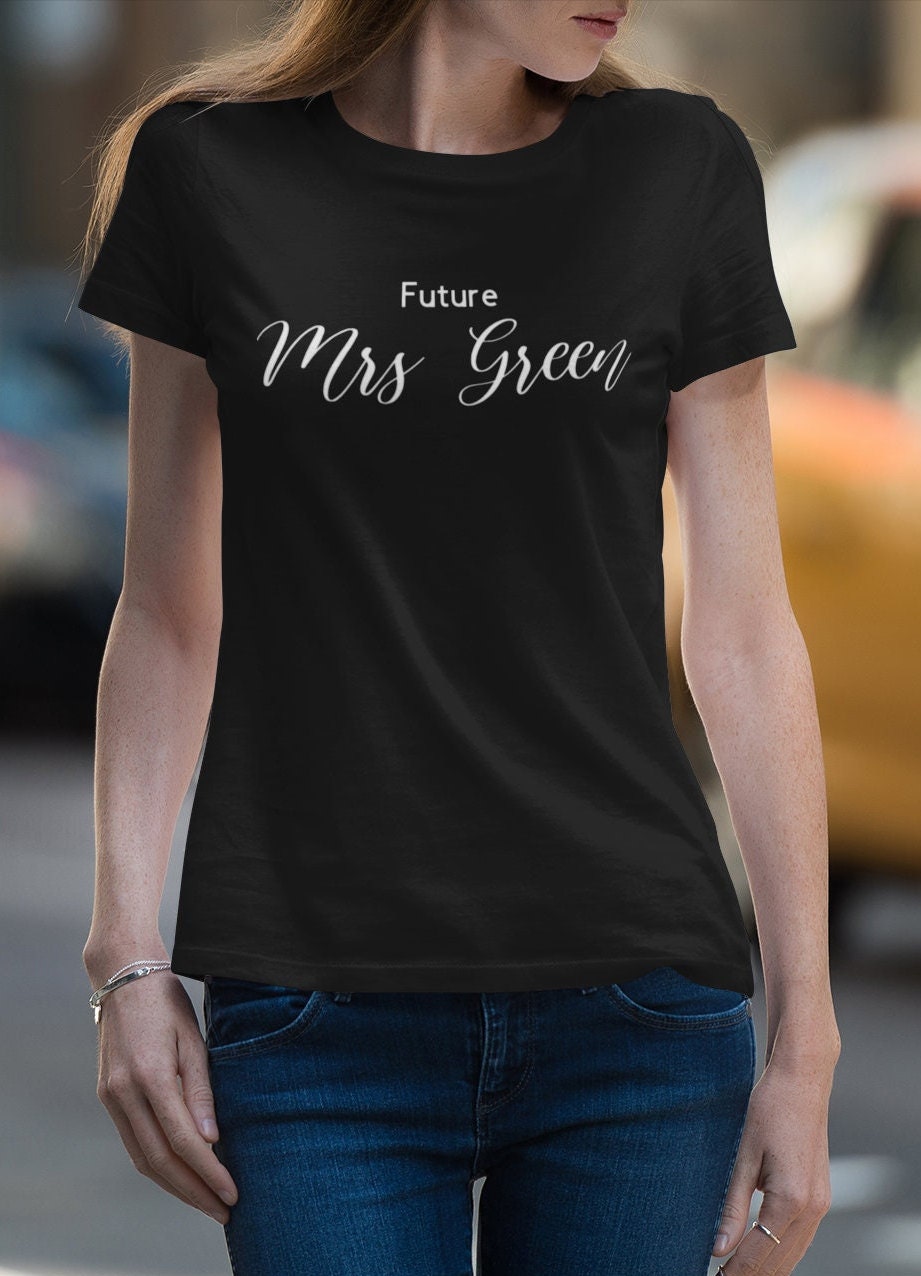 Personalised future Mrs t-shirt