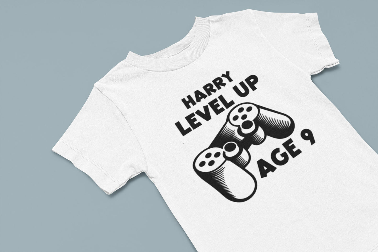 Personalised birthday gaming t-shirt