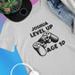 Personalised birthday gaming t-shirt