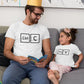 Fathers day t-shirt, copy and paste