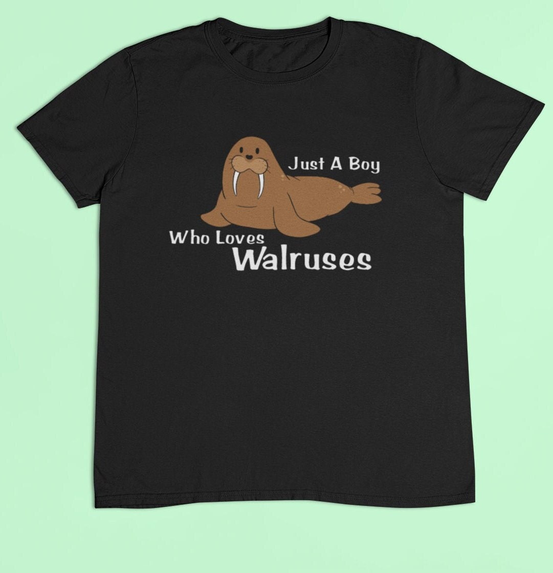 Walrus lover t-shirt - Just a boy/girl who loves walruses