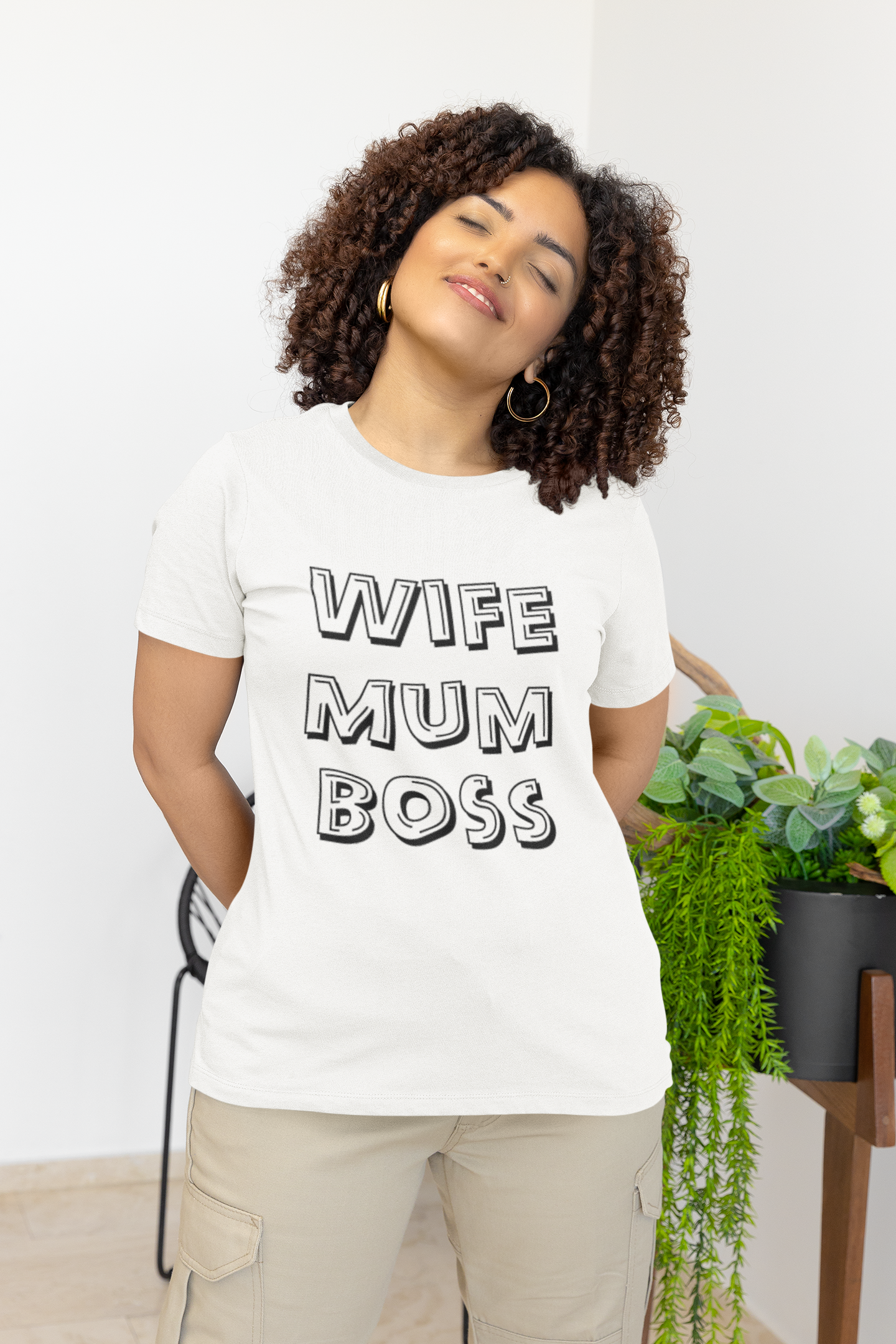 Mum t-shirt, Wife Mum Boss