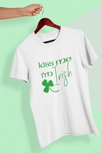 St Patrick's day t-shirt - Kiss me I'm Irish