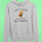 Red panda hoodie -  Just a boy/girl who loves red pandas hoodie in grey
