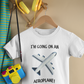 Childs holiday t-shirt - I'm going on an aeroplane