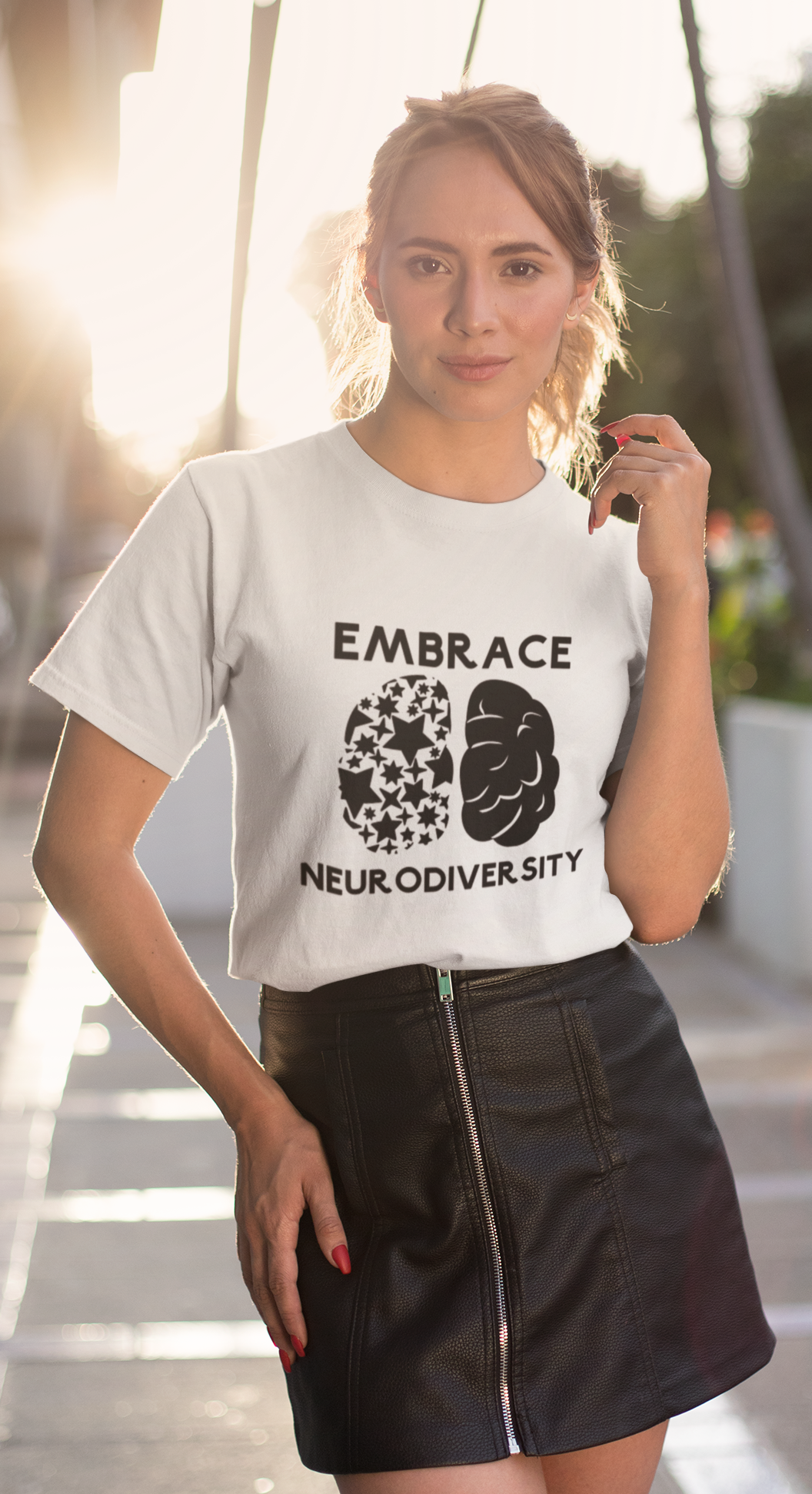 Embrace neurodiversity t-shirt