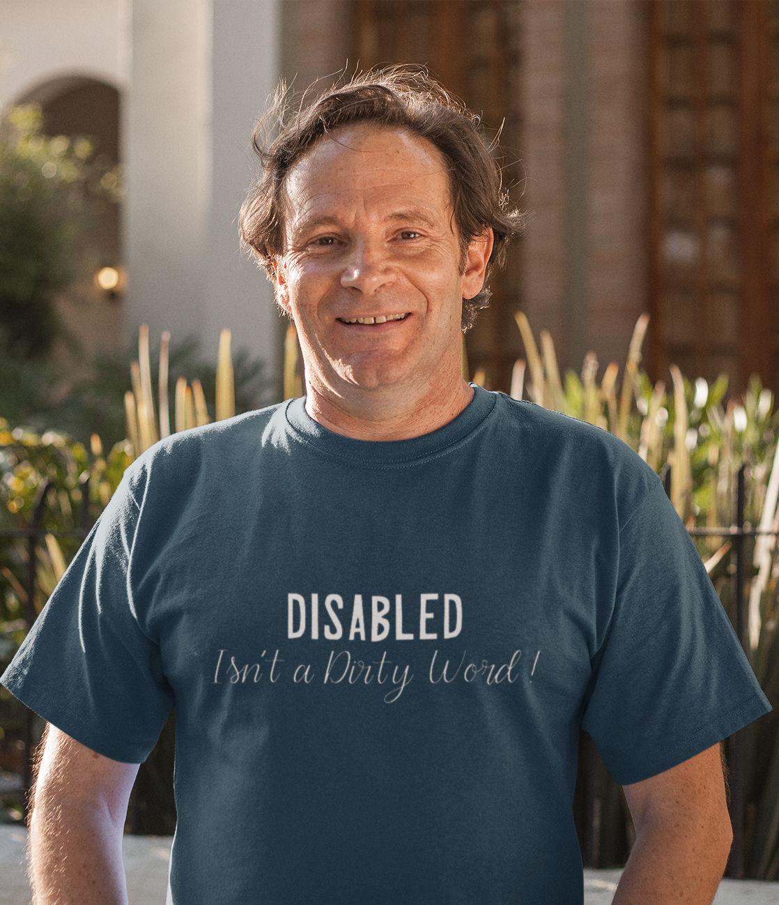 Disability pride t-shirt - Disabled isn't a dirty word