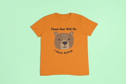 Autism t-shirt - Please bear with me