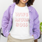 Mum t-shirt, Wife Mum Boss