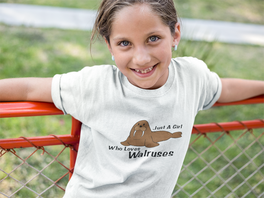 Walrus lover t-shirt - Just a boy/girl who loves walruses