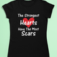 Heart disease awareness t-shirt