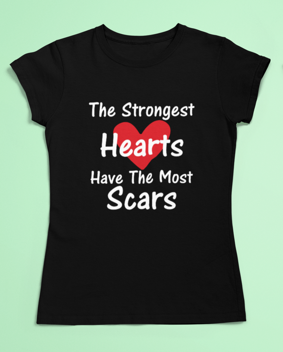 Heart disease awareness t-shirt