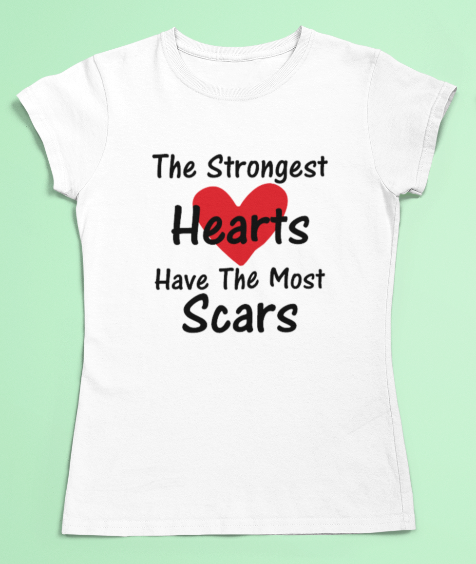 Heart disease awareness t-shirt