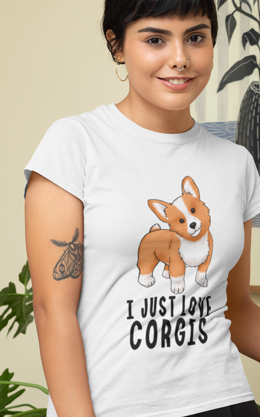 I Just Love Corgis t-shirt - Corgi lover t-shirt