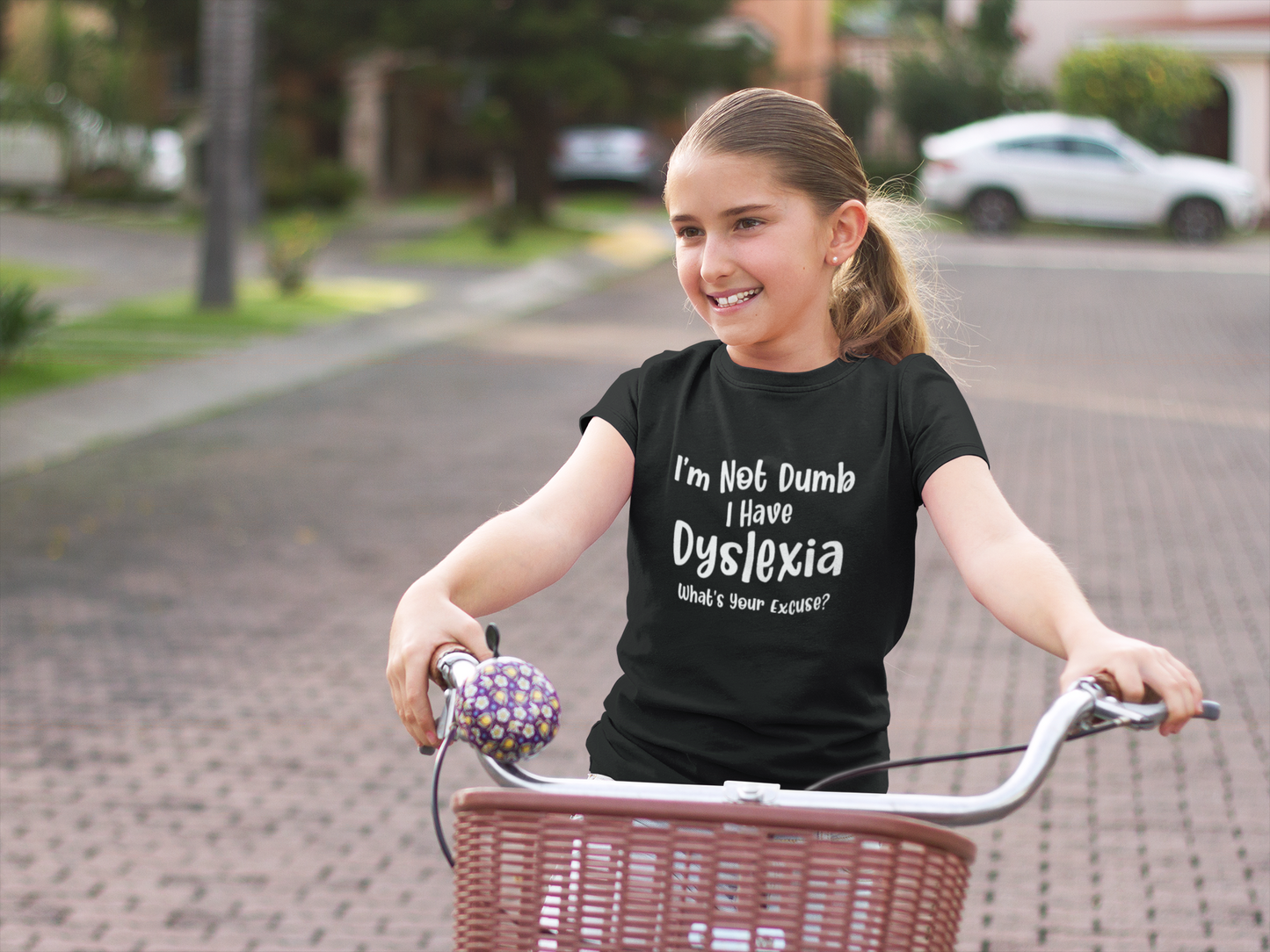 I'm Not Dumb Dyslexia Top. Dyslexia t-shirt- Children's sizes