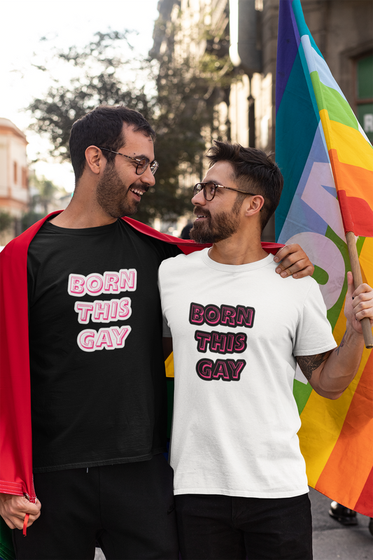 Gay Pride t-shirt - Born this gay