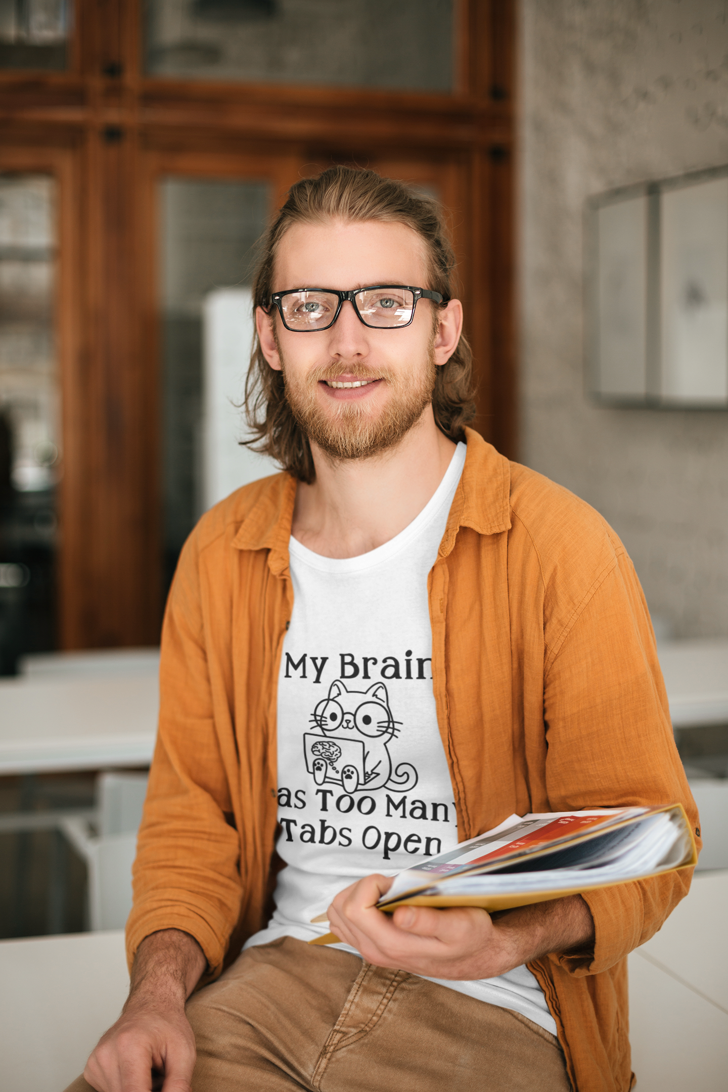 My brain has too many tabs open t-shirt