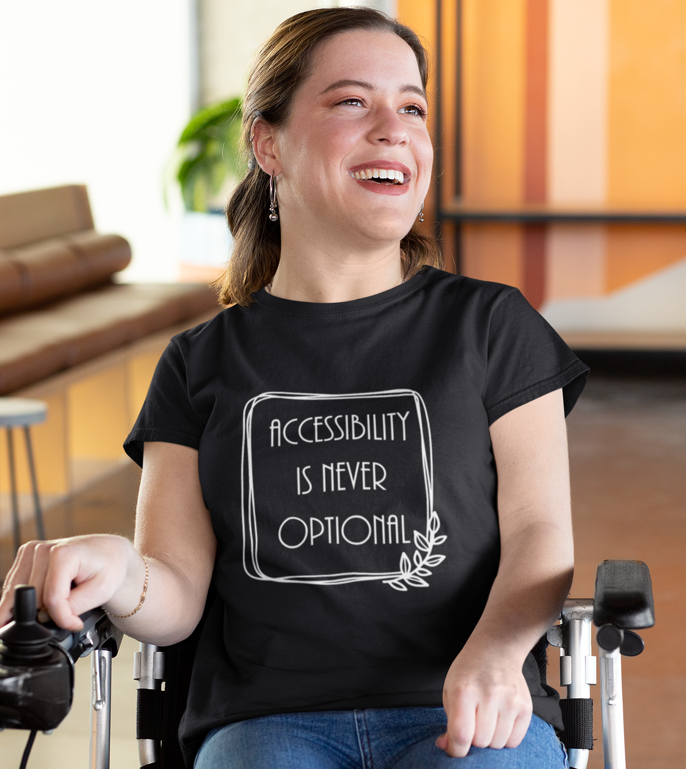 Accessibility Is Never Optional T-shirt