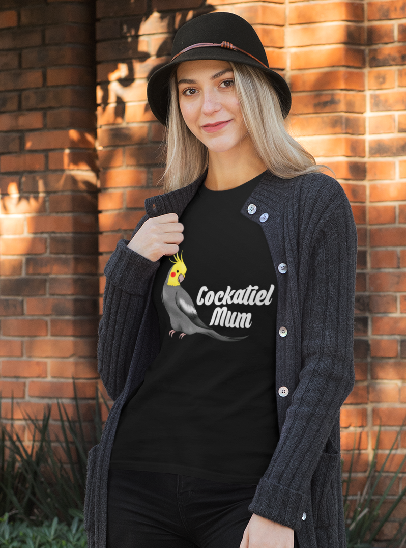 Cockatiel Mum T-Shirt