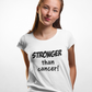 Cancer warrior t-shirt - stronger than cancer
