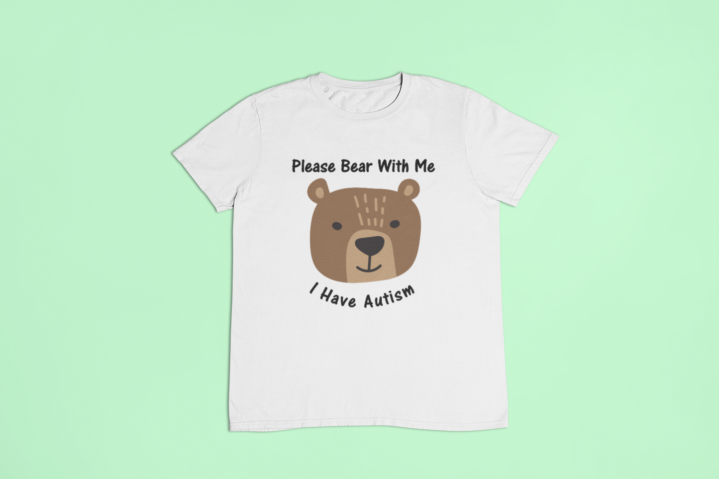 Autism t-shirt - Please bear with me