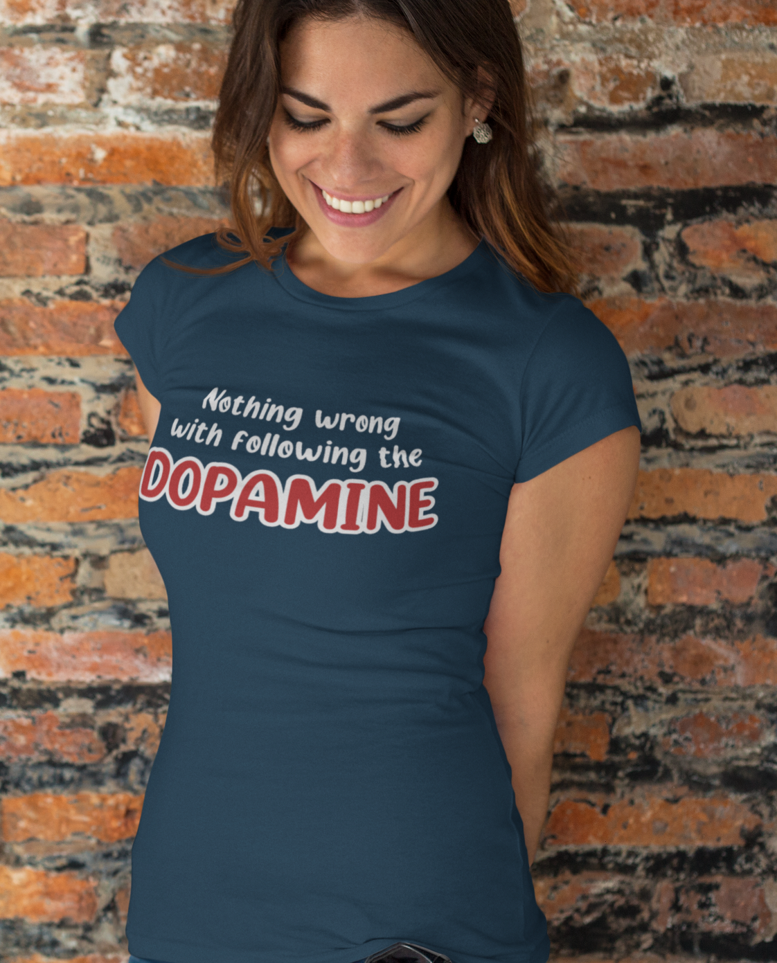 ADHD humour t-shirt - Follow the Dopamine